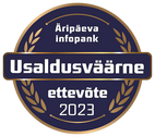 Usaldusväärne ettevõte 2023